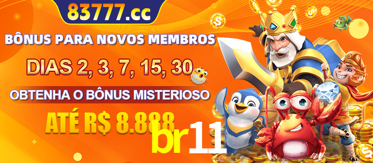 Anúncio dos benefícios para Membro VIP Sênior na plataforma br11, incluindo bônus promocionais, semanais e mensais, ilustrado com o personagem Fortune Tiger.